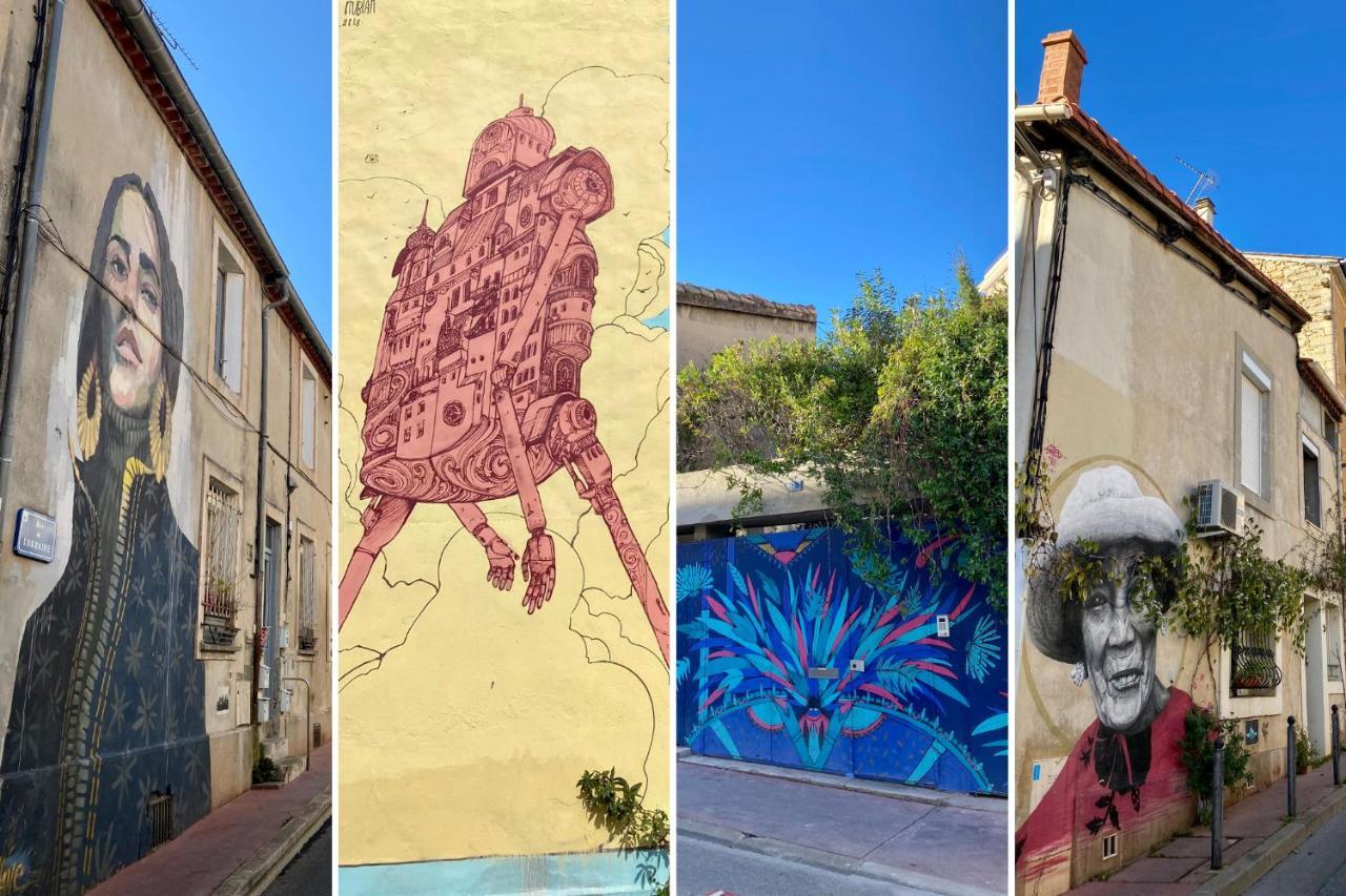 Nouveau - Jungle Montpeul - Clim - Wifi Fibre - Netflix - 5' Du Centre Et Gare - Parking - Loggia - 15' Des Plages Montpellier Ngoại thất bức ảnh