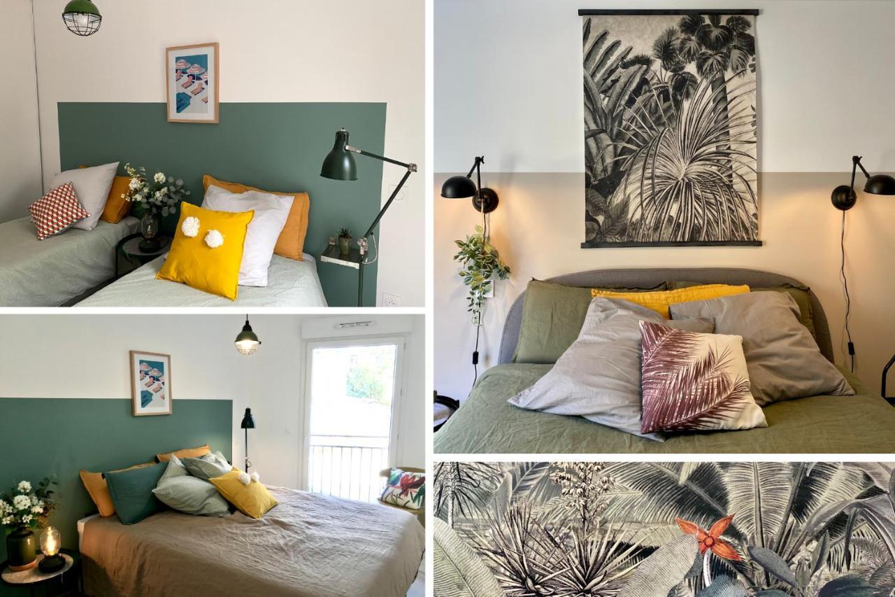 Nouveau - Jungle Montpeul - Clim - Wifi Fibre - Netflix - 5' Du Centre Et Gare - Parking - Loggia - 15' Des Plages Montpellier Ngoại thất bức ảnh