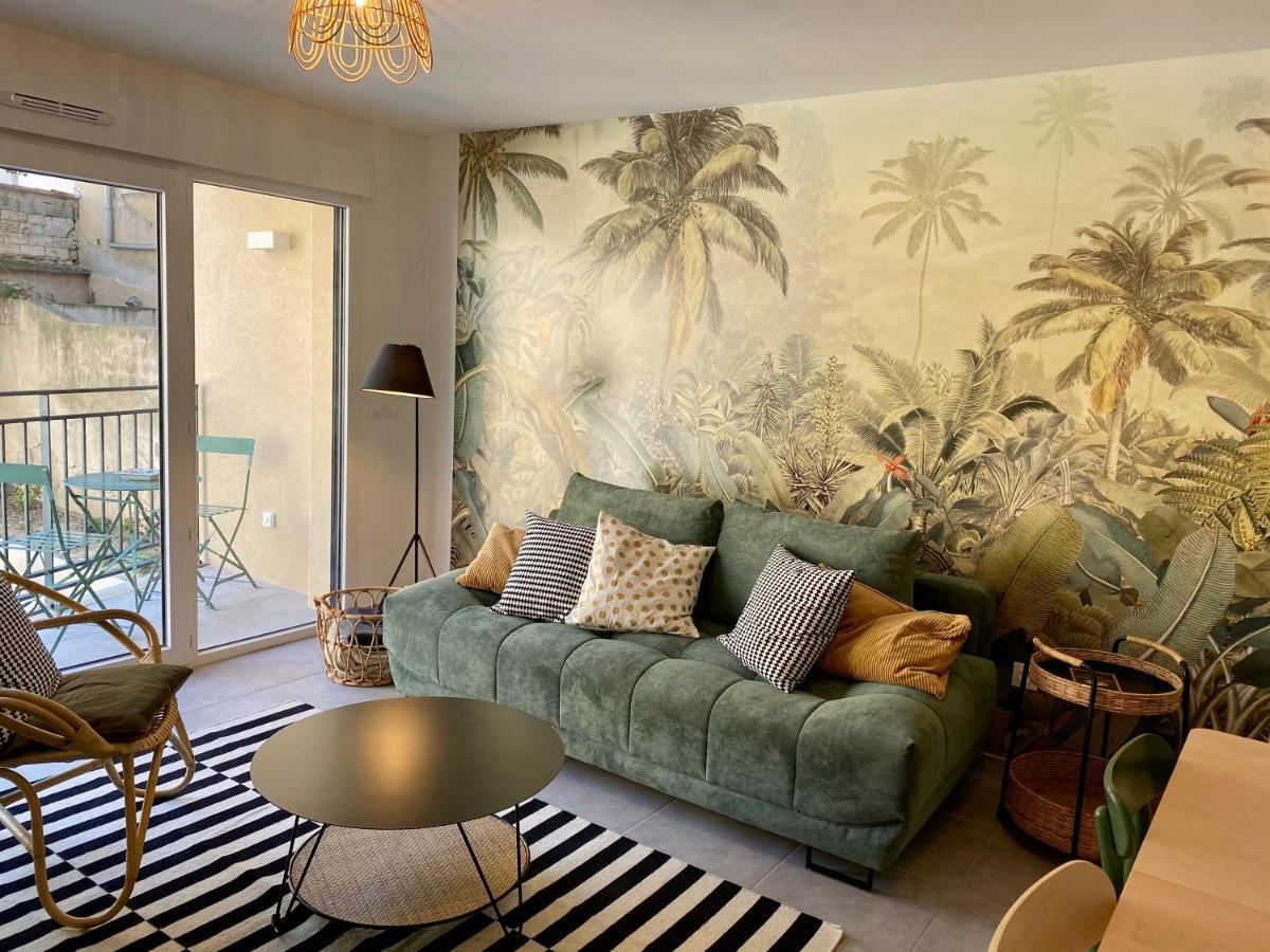 Nouveau - Jungle Montpeul - Clim - Wifi Fibre - Netflix - 5' Du Centre Et Gare - Parking - Loggia - 15' Des Plages Montpellier Ngoại thất bức ảnh